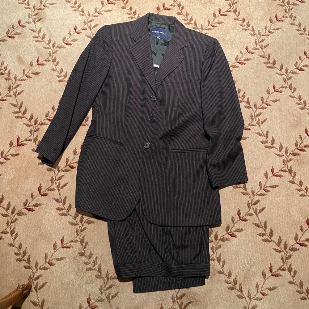 Giorgio Armani blazer and skirt
